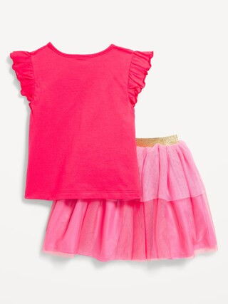 Disney© Princess T-Shirt and Tutu Skirt Set for Toddler Girls | Old Navy (US)