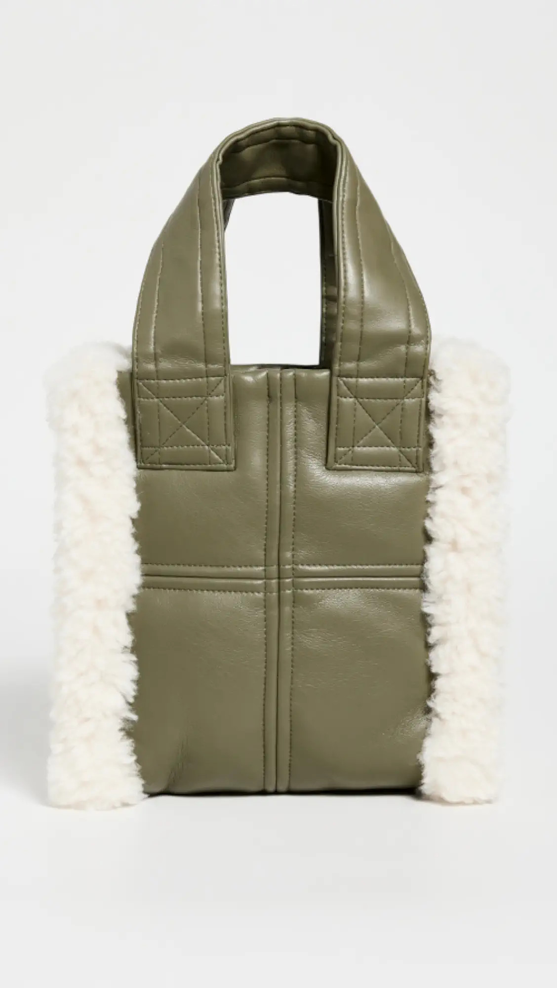 STAND STUDIO Lisetnis Faux Fur Shearling Bag | Shopbop | Shopbop