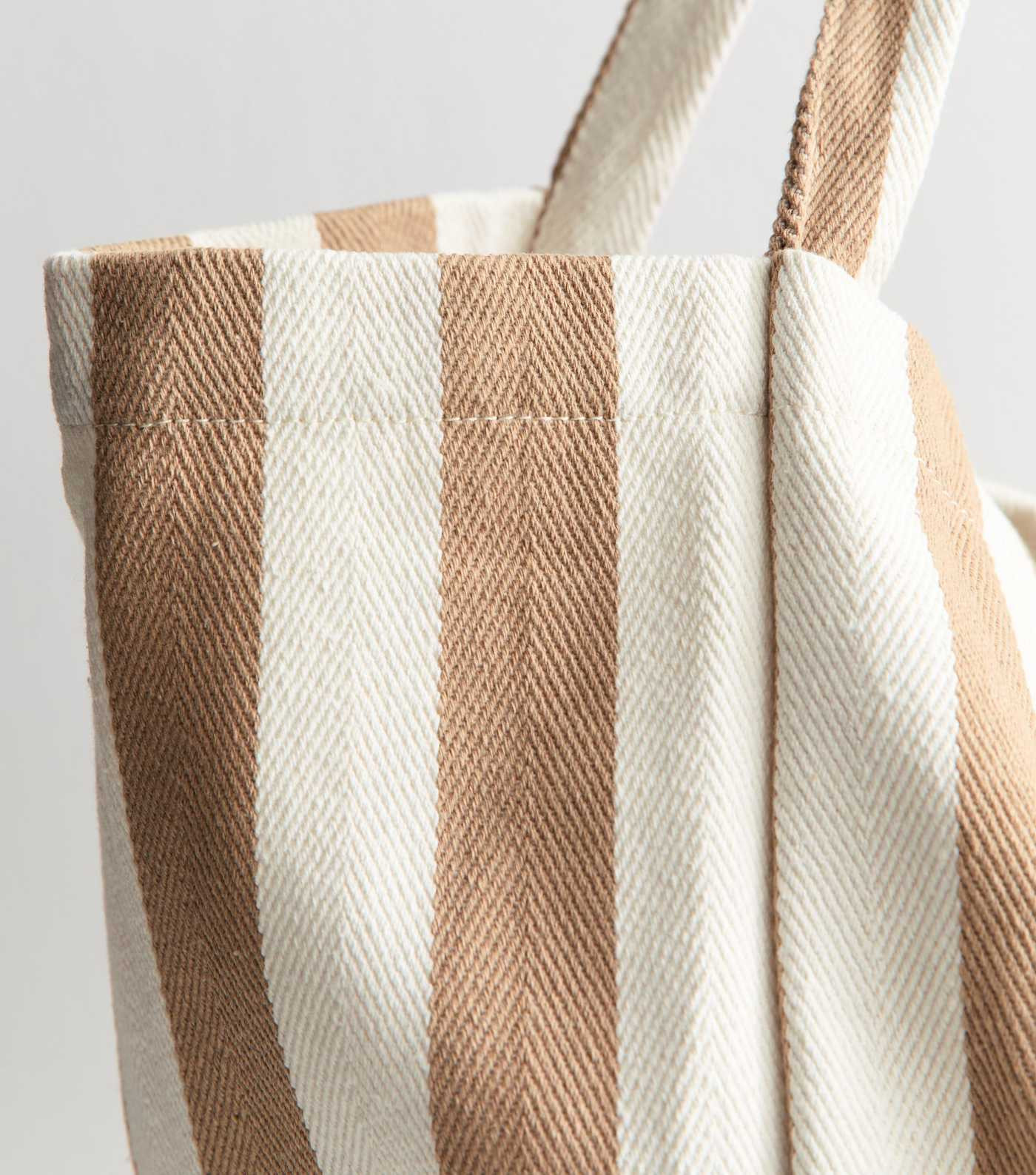 Brown Striped Slouchy Tote Bag | New Look | New Look (UK)