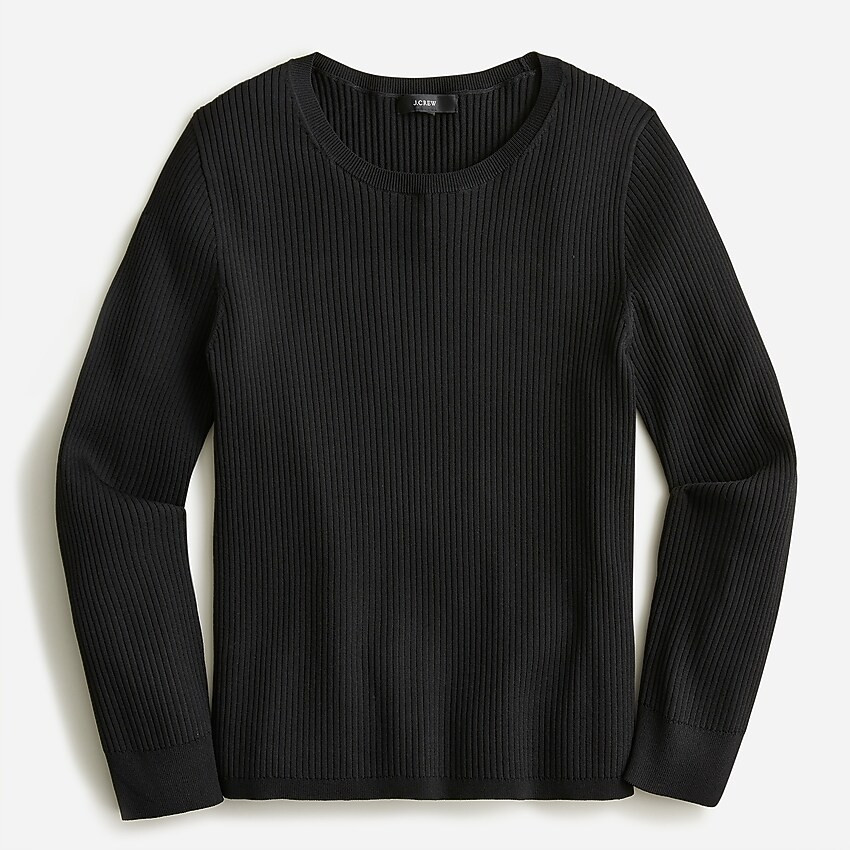 Supersculpt ribbed sweater T-shirt | J. Crew US