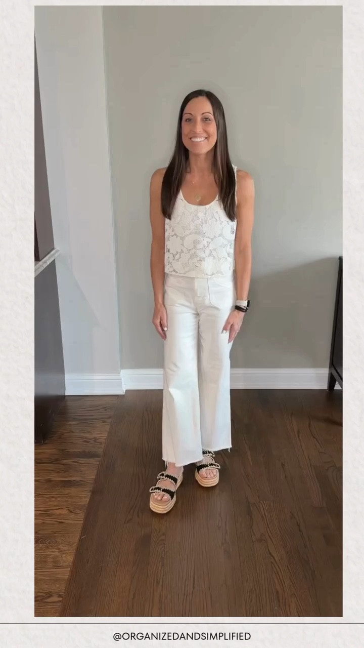 The best top from VICI with my favorite white pants!  These sandals are a great spring find too! 

#LTKWorkwear #LTKootd #LTKTravel