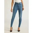 Sofia Jeans Women's Lift and Sculpt Skinny High Rise Ankle Jeans, 27" Inseam, Sizes 0-20 - Walmar... | Walmart (US)