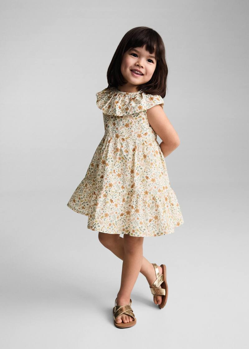 Floral print dress -  Teenage girl | Mango Teen USA | MANGO (US)