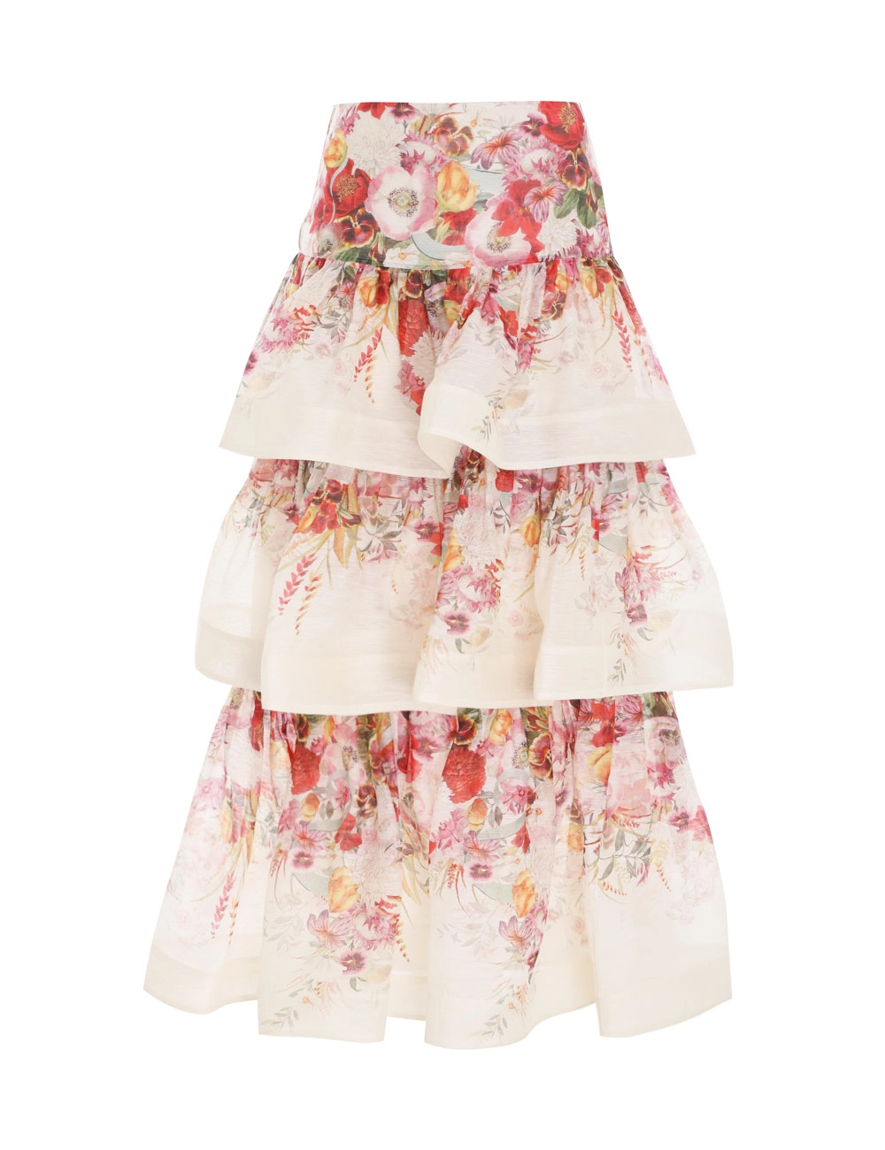 Wonderland Tiered Skirt | ZIMMERMANN (APAC)