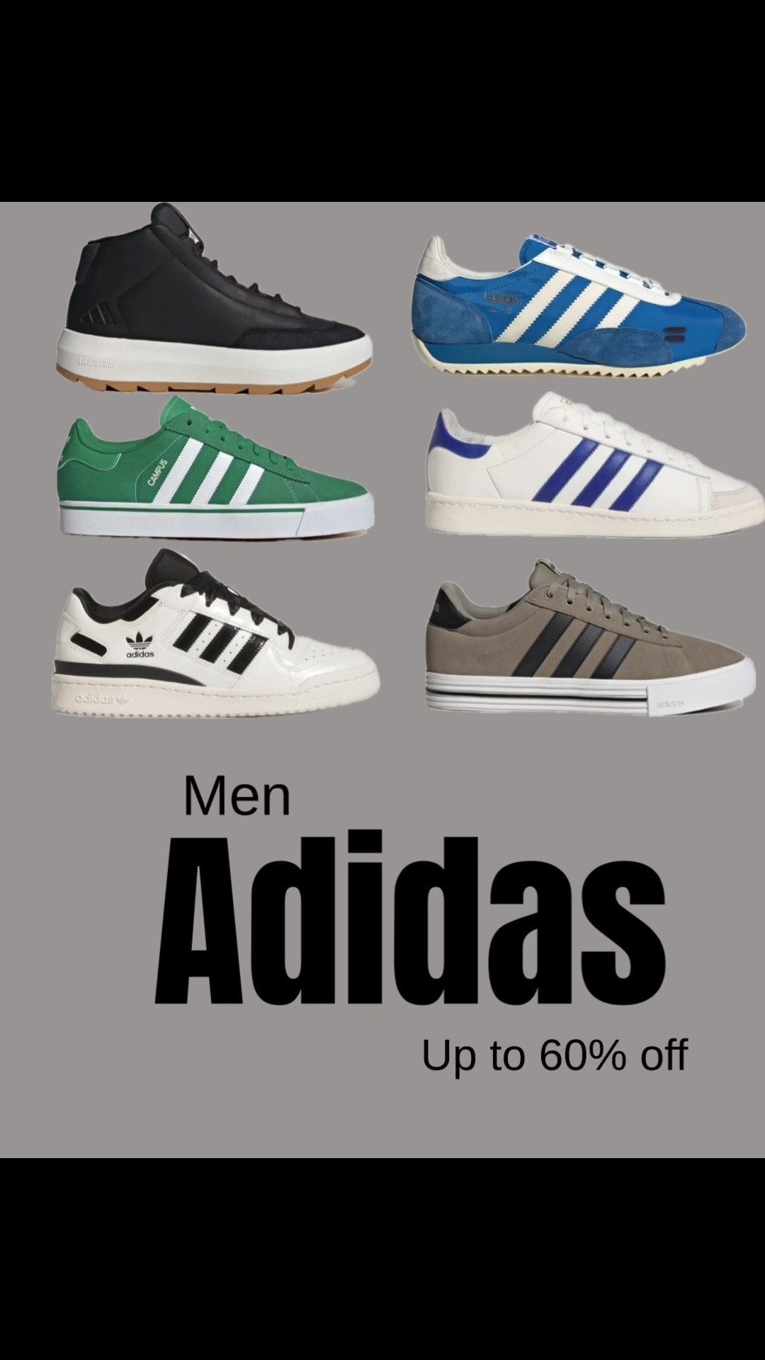 Men’s Adidas sneakers up to 60% off! Need a gift for your favorite guy? Adidas has sales on all things from joggers to sneakers. Gift guide / holiday shopping / wish list / men’s sneakers 

#LTKMens #LTKActive #LTKGiftGuide