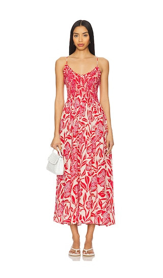 Sweet Nothings Midi Dress in Gardenia Combo | Revolve Clothing (Global)