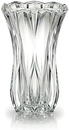 Celebrations by Mikasa Blossom Crystal Vase 12 Inch - Sculpted Flower Design for Fresh Bouquets, ... | Amazon (US)