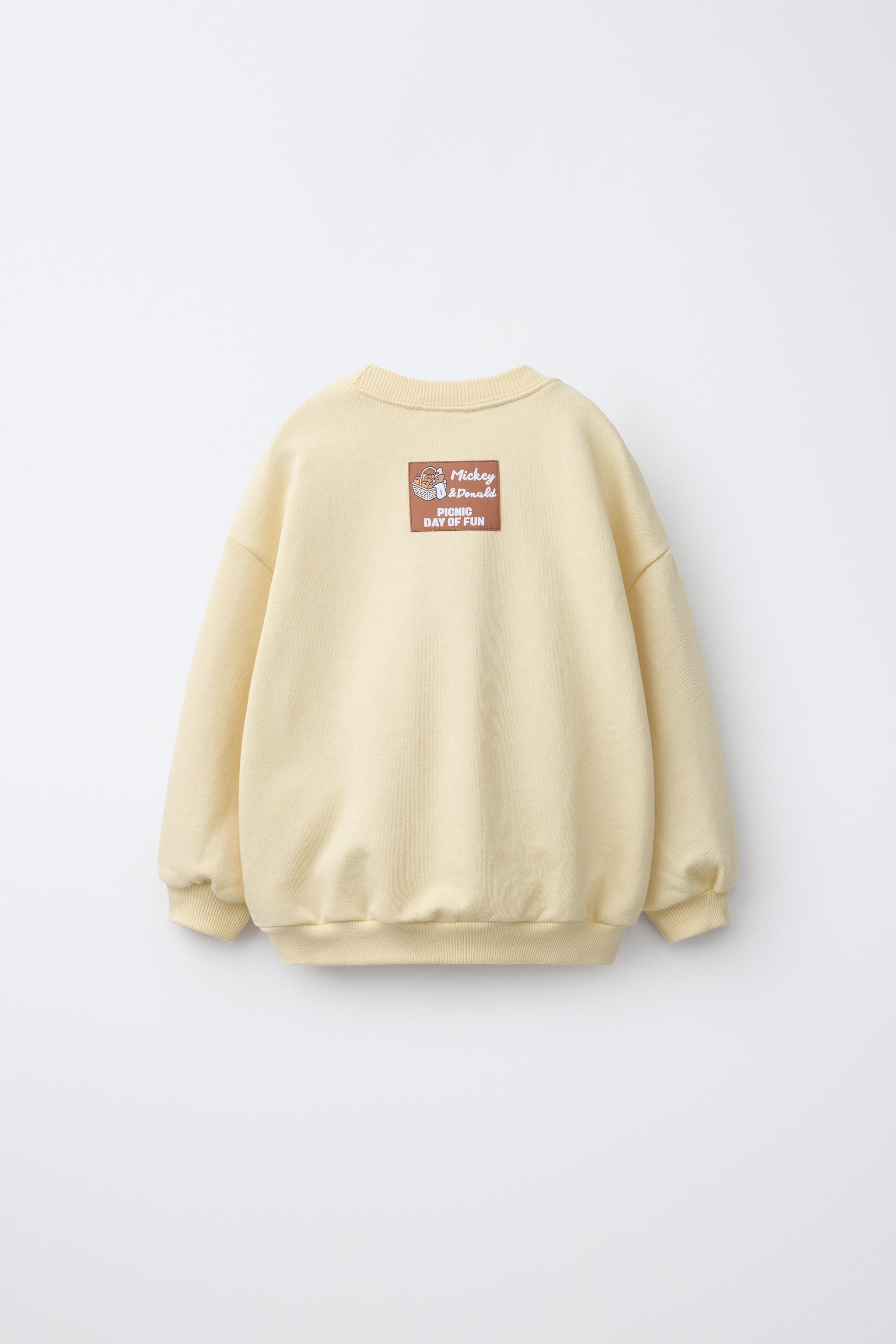 MICKEY MOUSE © DISNEY EMBROIDERED SWEATSHIRT | Zara US