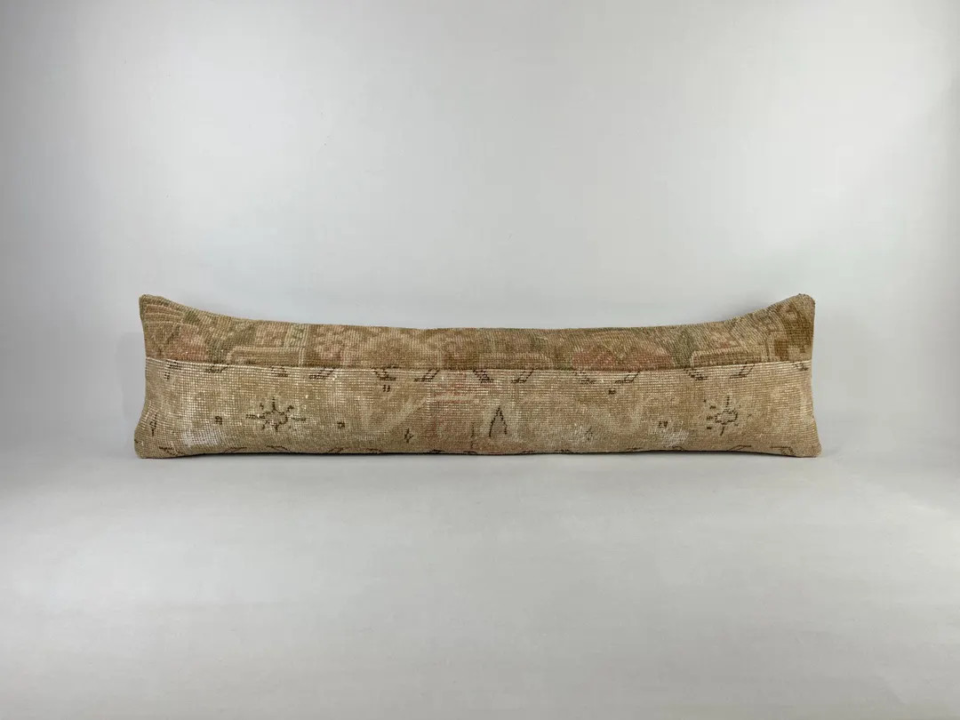 12x48 Long Lumbar Pillow, Vintage Pillow, Morrocan Cushion, Unique Throw Pillow, Pillow Cover, De... | Etsy (US)