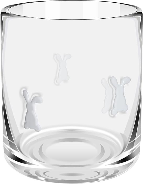 14 Ounce Easter Icon Juice Glasses, Bunny Glass Juice Cups Cocktail Glasses Aesthetic Drinking Gl... | Amazon (US)