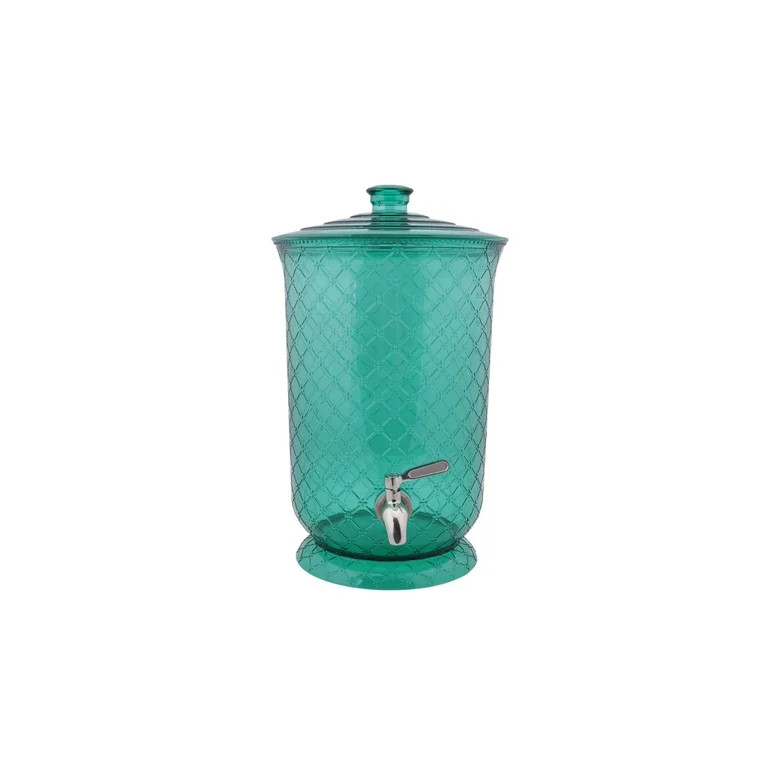The Pioneer Woman Wishful Winter 2-Gallon Holiday Beverage Dispenser, Teal | Walmart (US)
