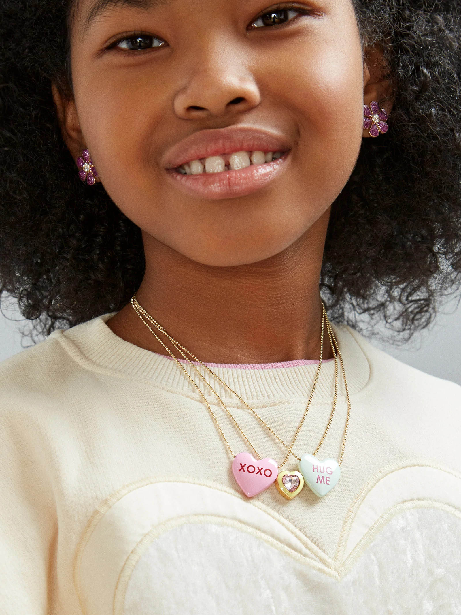 Candy Heart Kids' Necklace | BaubleBar (US)
