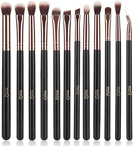 MSQ Eye Makeup Brushes 12pcs Eyeshadow Brushes Rose Gold Makeup Brushes Set with Soft Synthetic Hair | Amazon (US)