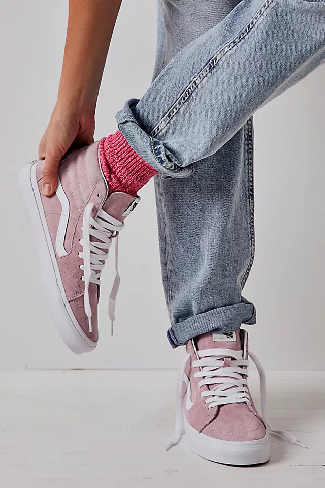UA SK8-Hi Top Suede Sneakers | Free People (Global - UK&FR Excluded)
