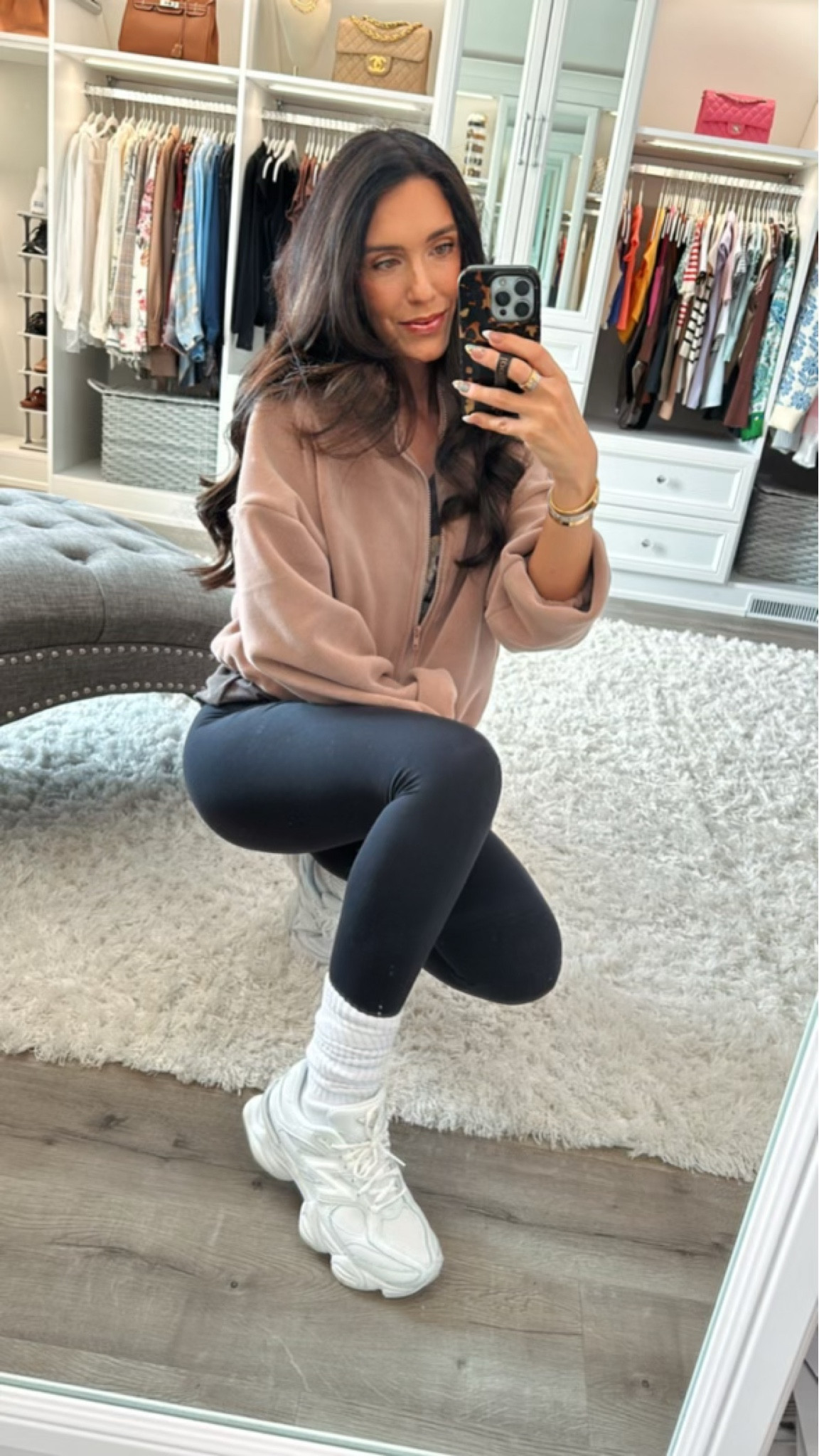 Outfit of the Day!💕
You either love or hate the New Balance chunky sneakers!! I love them paired with scrunch socks and my favorite leggings!
I keep grabbing for this fleece zip up it’s so soft and cozy!

#LTKstyletip #LTKshoecrush