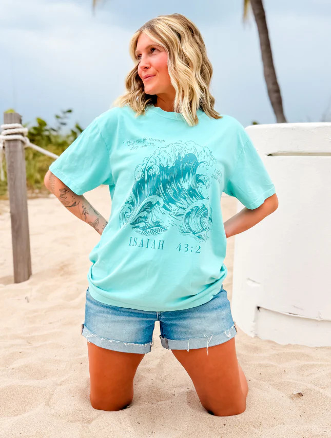 Isaiah 43:2 Tee | Worthy Wear