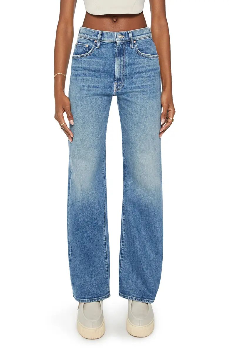 MOTHER The Lasso Sneak Wide Leg Jeans | Nordstrom | Nordstrom