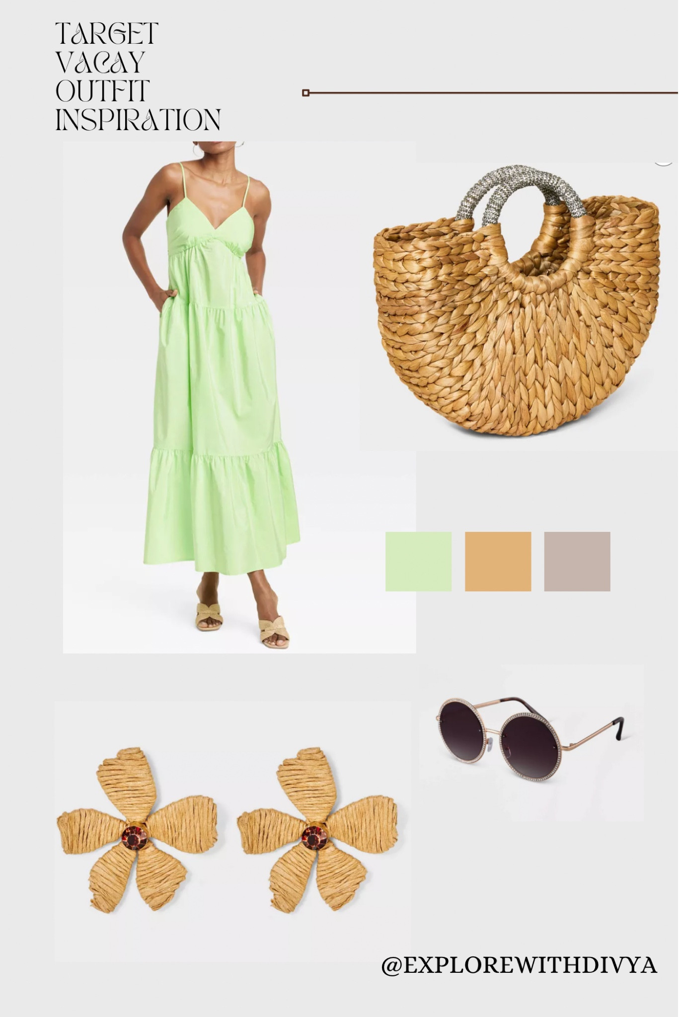 Beautiful Spring Dress & Accessories from @Target

#LTKfindsunder50 #LTKstyletip 

#LTKSeasonal