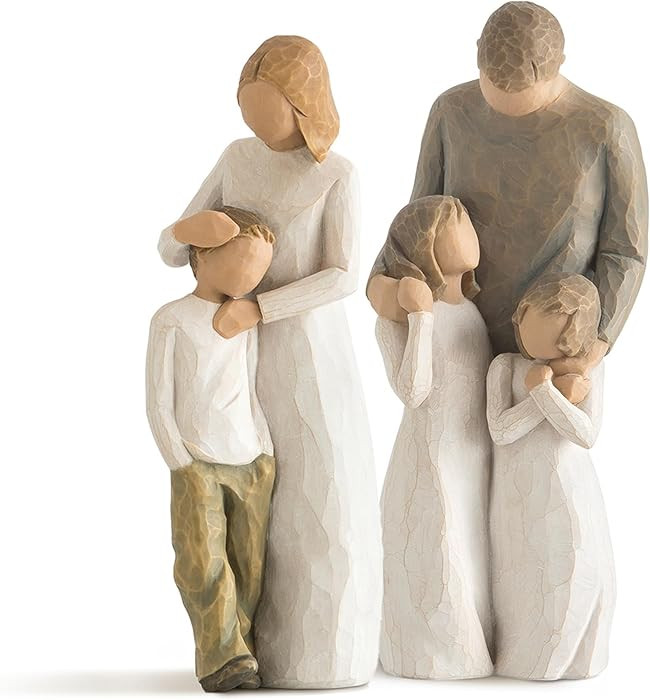 Willow Tree Mother and Son Figure Plus My Girls Figure, Sculpted Hand-Painted 2-Piece Set | Amazon (US)