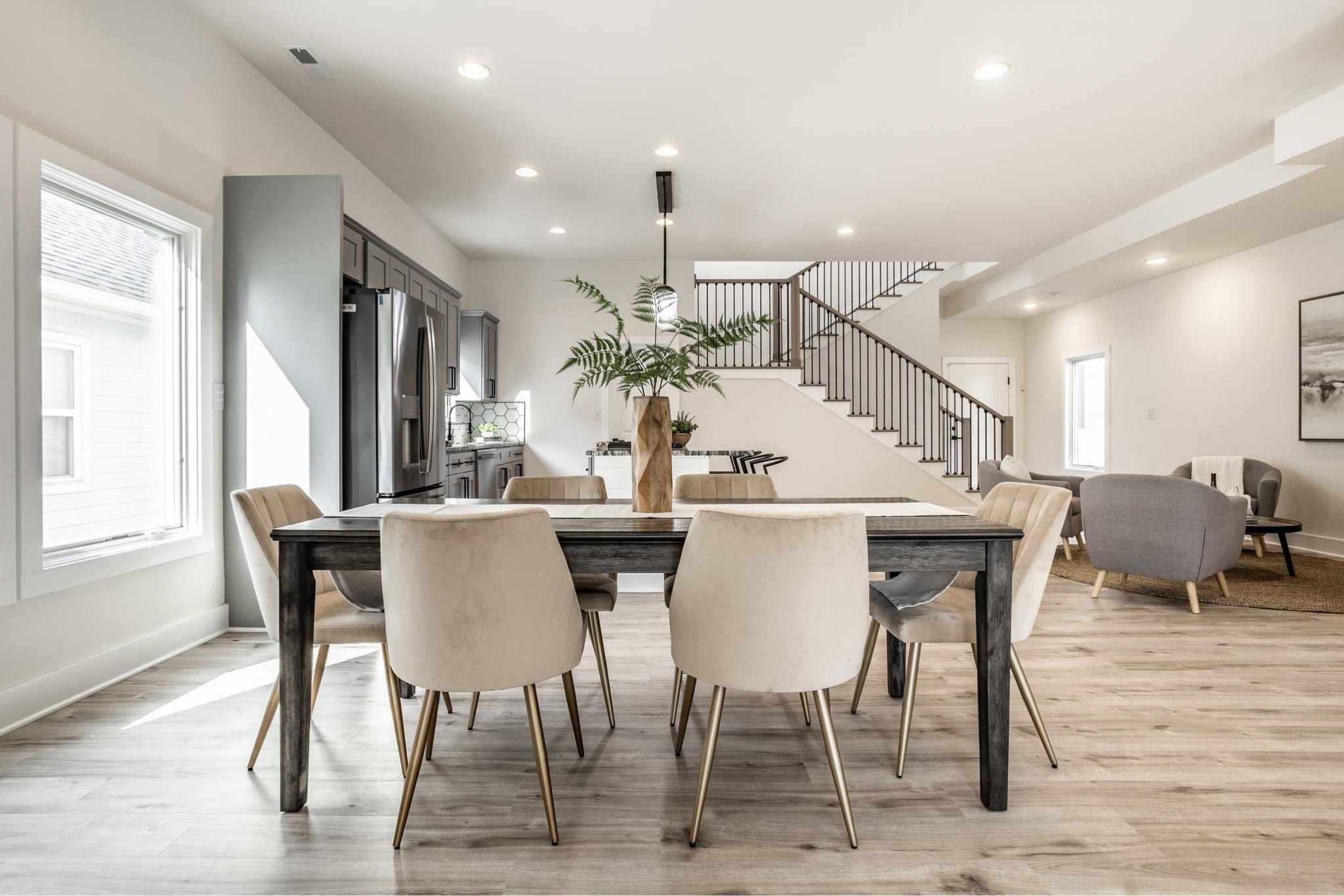 We loving incorporating these velvet and gold chairs in dining rooms. They help to elevate the space and make it look beautiful! 

#LTKstyletip #LTKhome