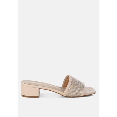 London Rag Womens Gisella Raffia Slip On Sandals 5 | Target