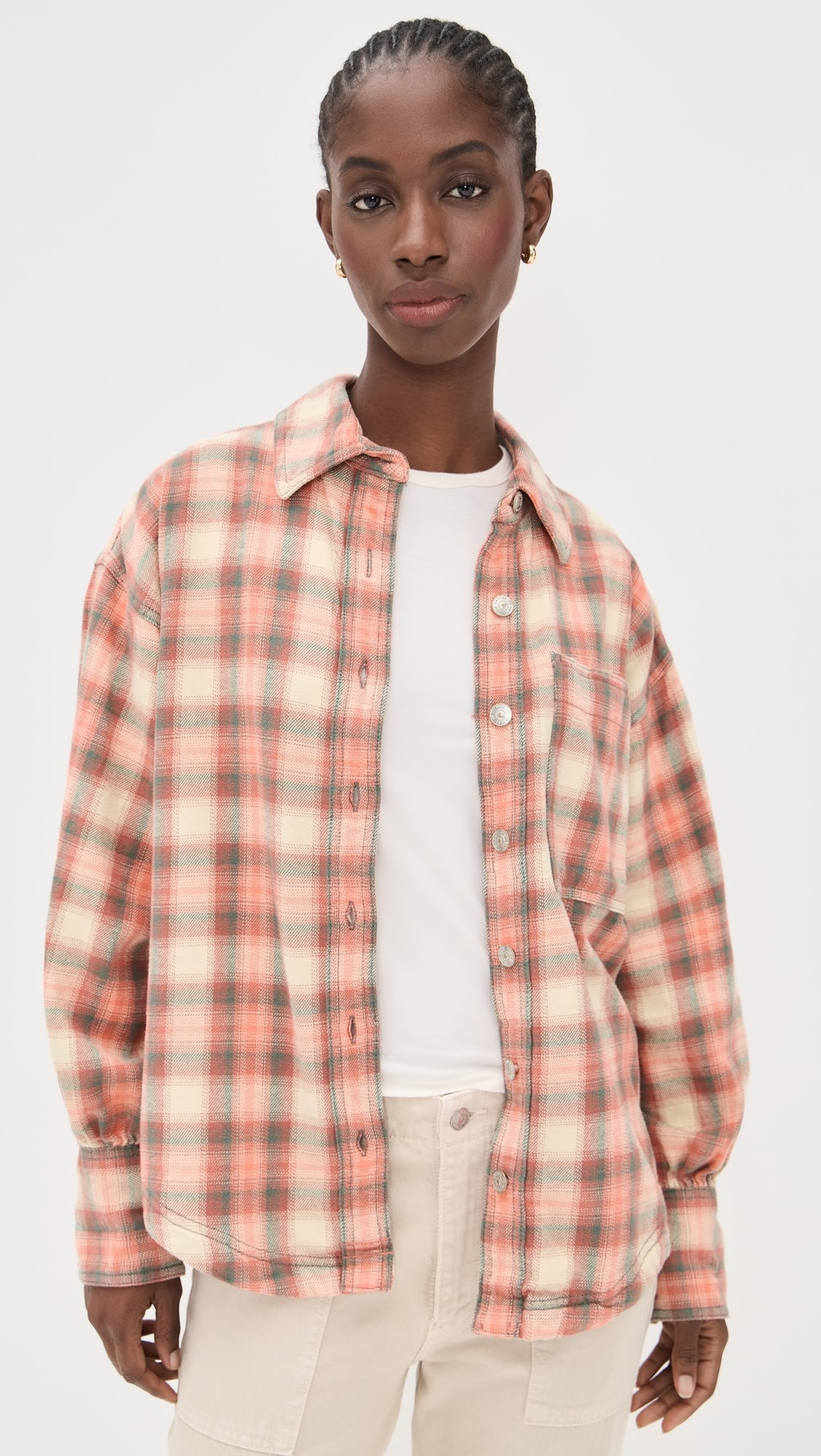Ashley Plaid Flannel Shirt | Shopbop
