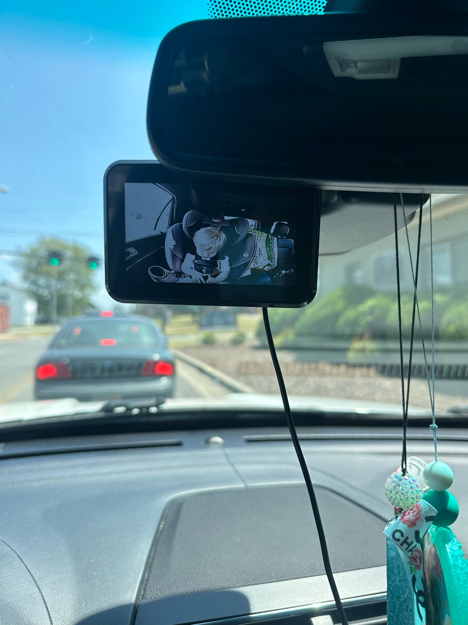 The best/most affordable car camera for your kids! Easy to hook up and plugs straight into your car! Least favorite feature; it’s got a cord from the camera to the screen but it’s tucked up and not really that noticeable! But for the price 10/10 worth it! 

#LTKVideo #LTKBaby #LTKTravel