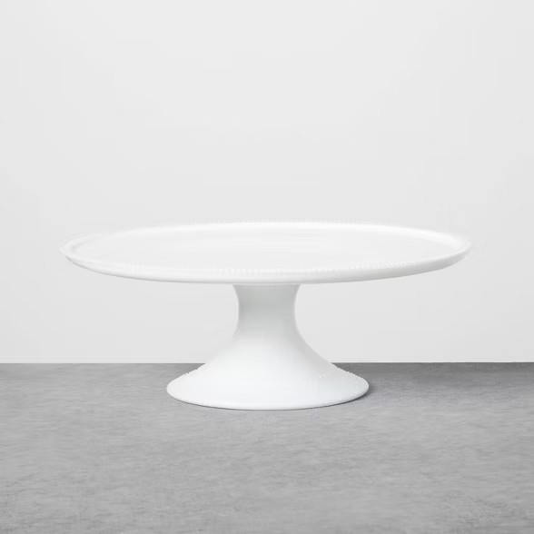 Milkglass Cake Stand White - Hearth & Hand™ with Magnolia | Target