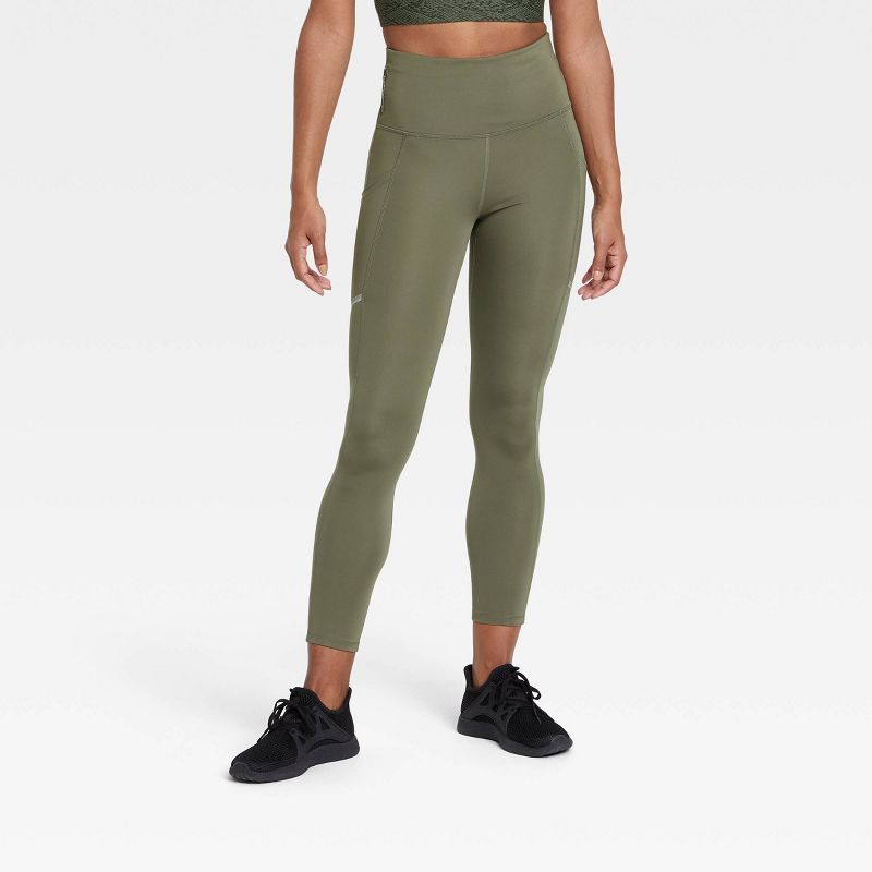 Women's Sculpt Ultra High-Rise 7/8 Run Leggings - All in Motion™ | Target