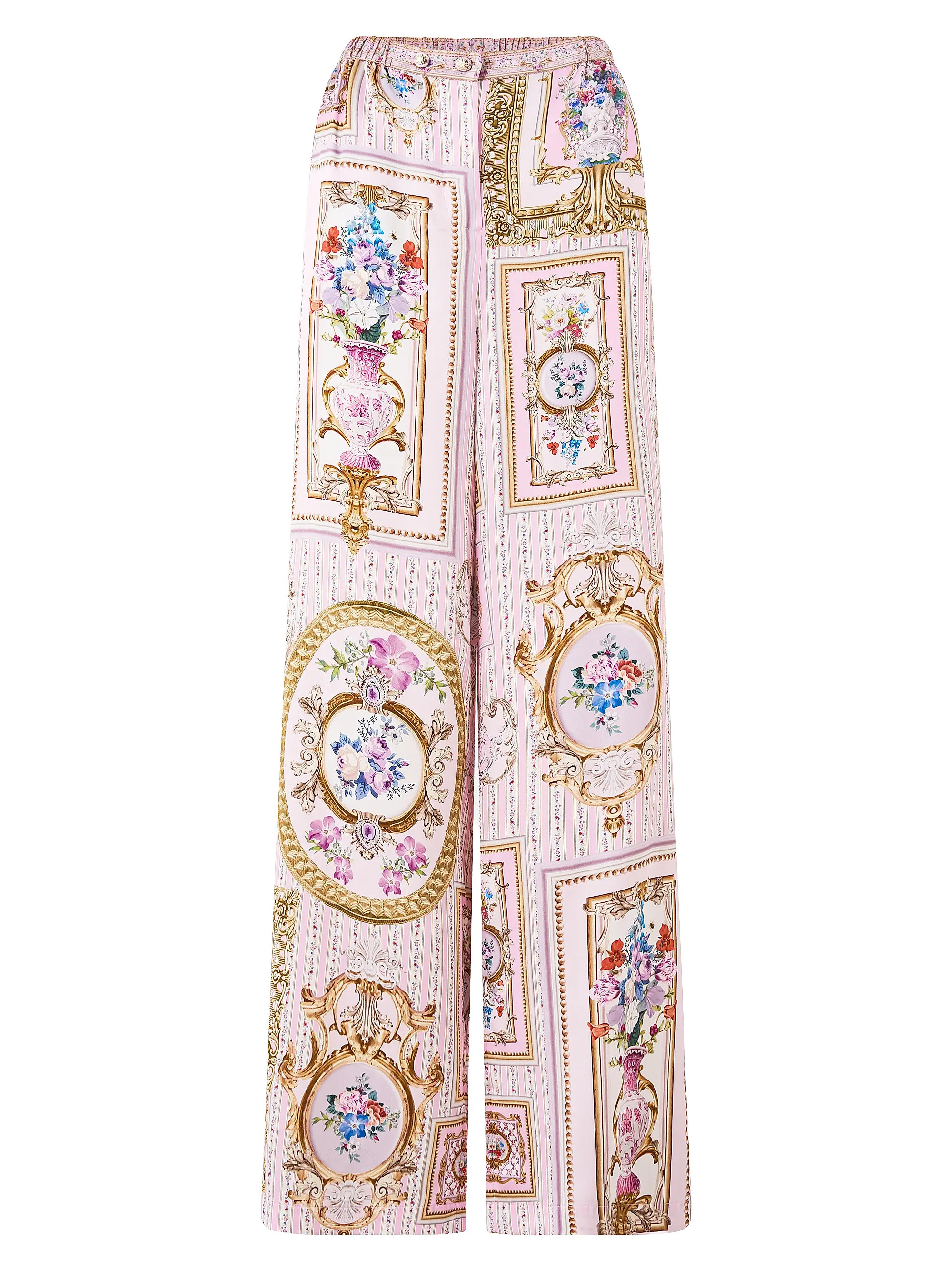 Palatial Pastels Silk Lounge Pants | Saks Fifth Avenue