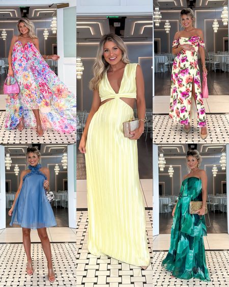 Wedding guest dresses for any dress code or venue. Can be worn with bump or not. Such cute affordable summer options. #WeddingGuestDress #CocktailDress #ResortWare #FormalDress #BumpStyle #SummerStyle.

#LTKStyleTip #LTKWedding #LTKBump