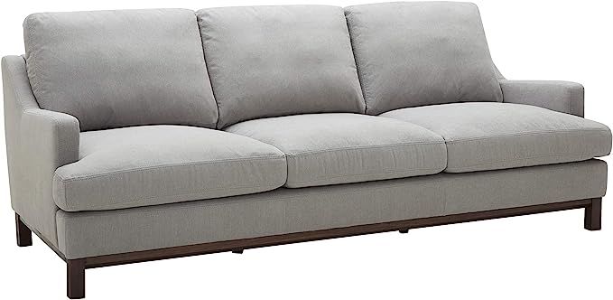 Amazon Brand – Stone & Beam Genesse Sofa Couch, 91"W, Smokey Blue-Grey | Amazon (US)