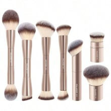 MAANGE 7/20pcs Face Makeup Brush Set With Loose Powder Brush Blush Brush Finger Foundation Brush Contour Brush Concealer Brush Highlighter Brush Makeu | SHEIN