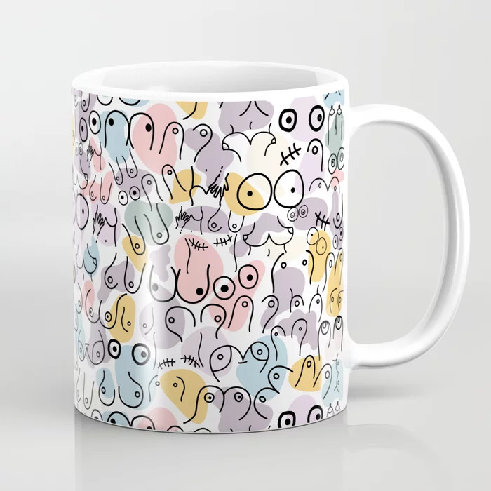 pastel boobs 71 Coffee Mug | Society6