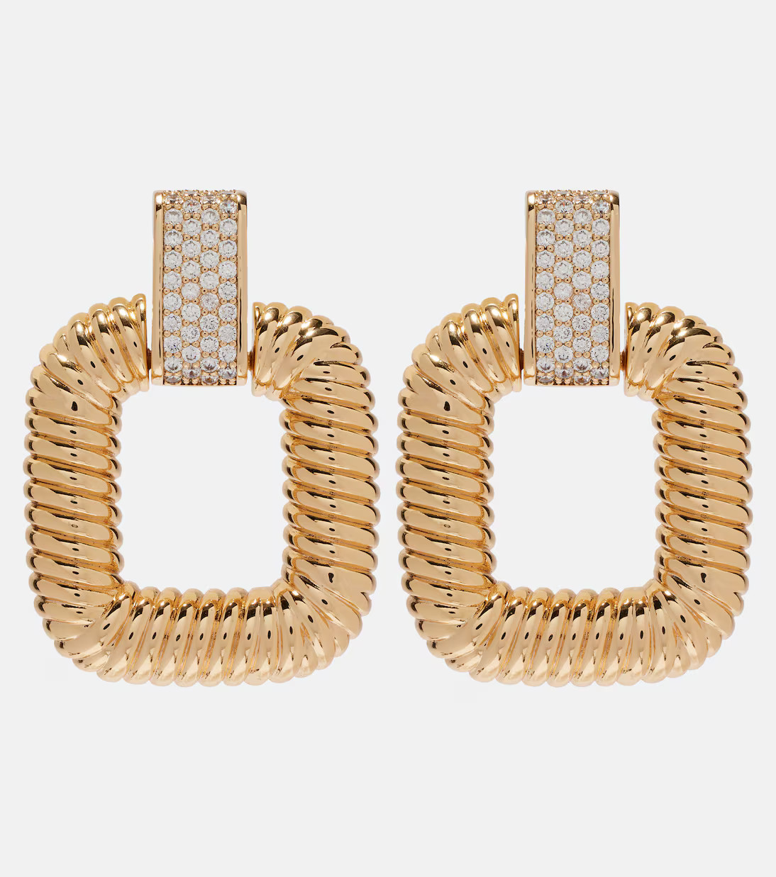 Knocker crystal-embellished earrings | Mytheresa (UK)