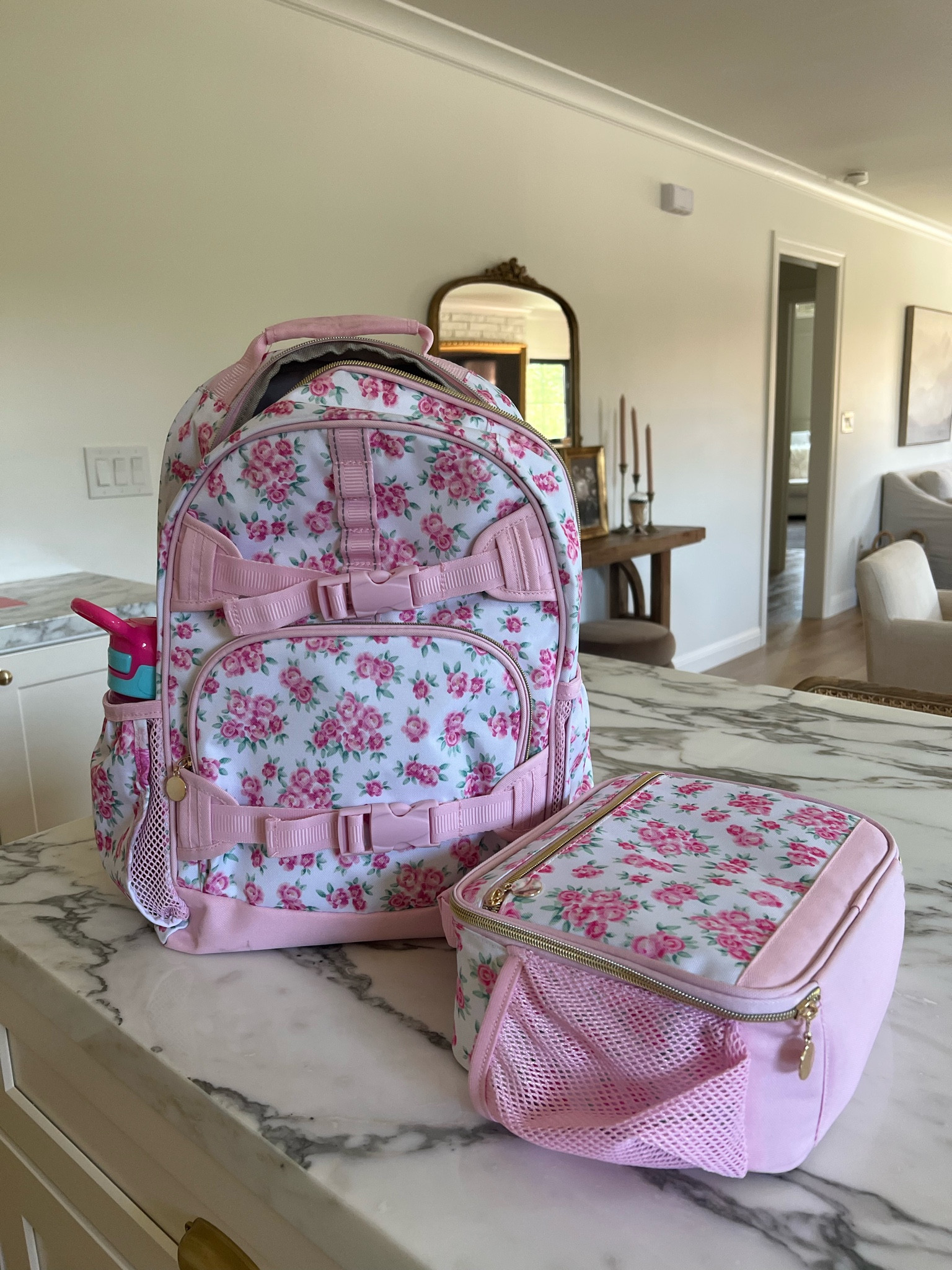 Mackenzie LoveShackFancy Antoinette Floral Backpack & Lunch Bundle, Set of  3