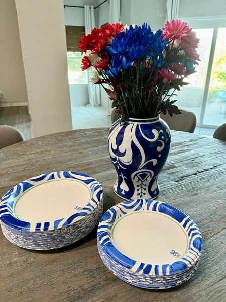 Cute Dixie paper plates for a casual Fourth of July party or summer party.  

#LTKFamily #LTKHome #LTKSeasonal
