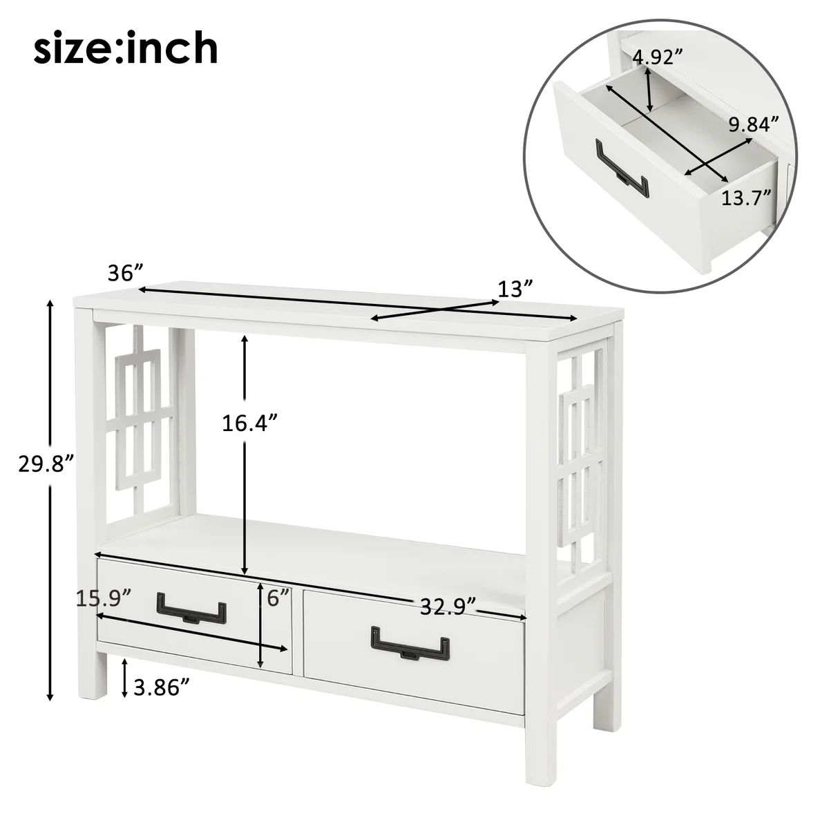 Castiglia 36'' Console Table | Wayfair North America