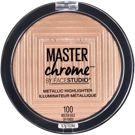 Facestudio Master Chrome Metallic Highlighter, Molten Gold - Walmart.com | Walmart (US)