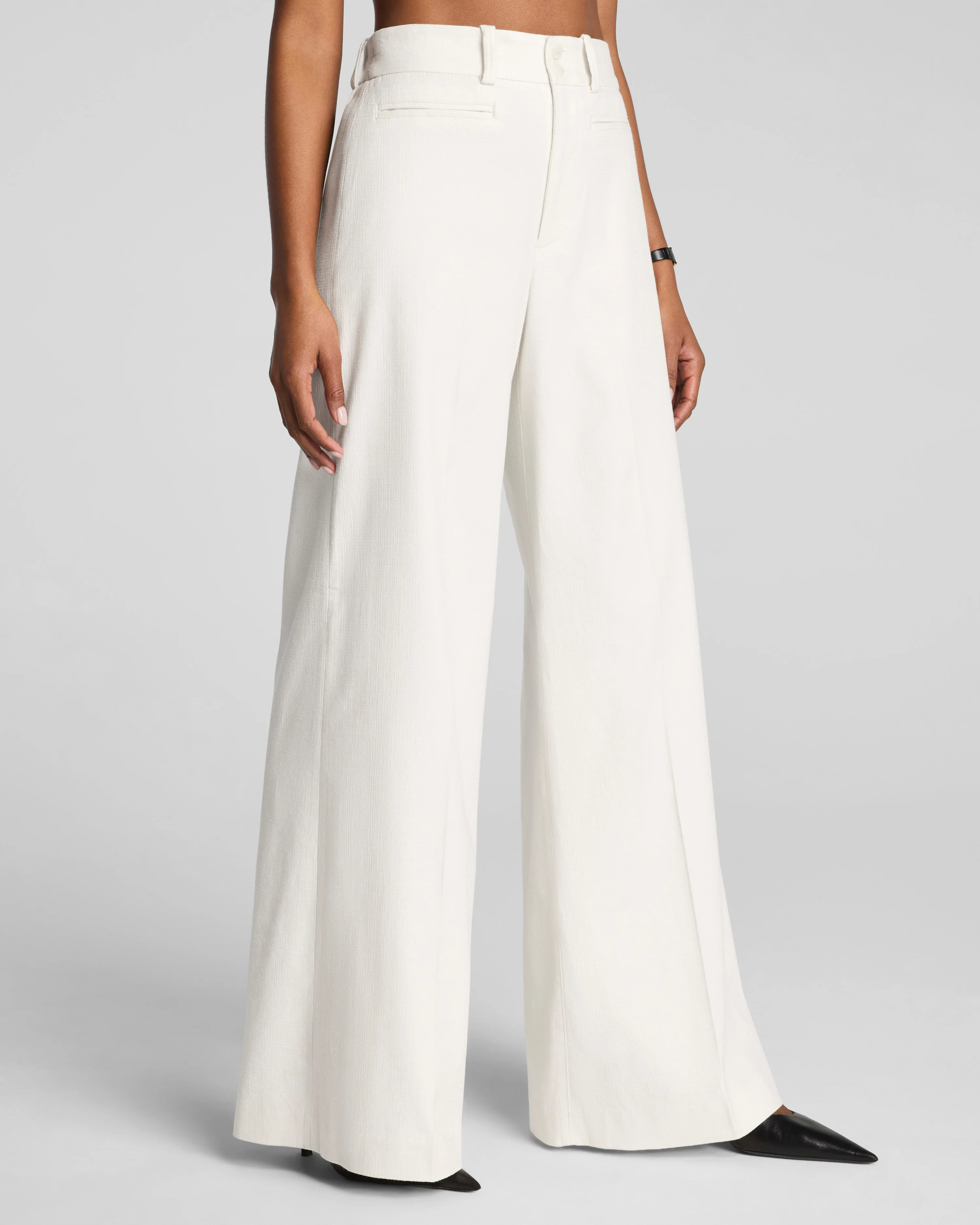 SPANX® EasyBreezy Cotton Linen Wide Leg Pants | Spanx