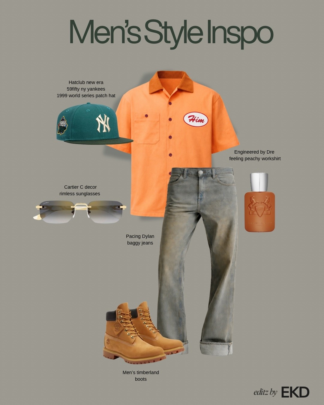 Men’s Style Insp fitted hat 🪖

#LTKgrwm #LTKSpringSale #LTKootd