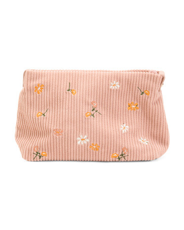 Roux Zip Cosmetic Pouch | TJ Maxx