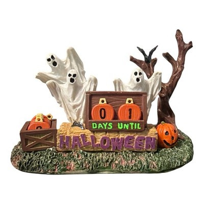 Lemax Spooky Town Halloween Countdown Calendar Village Accessory Retired | eBay US
