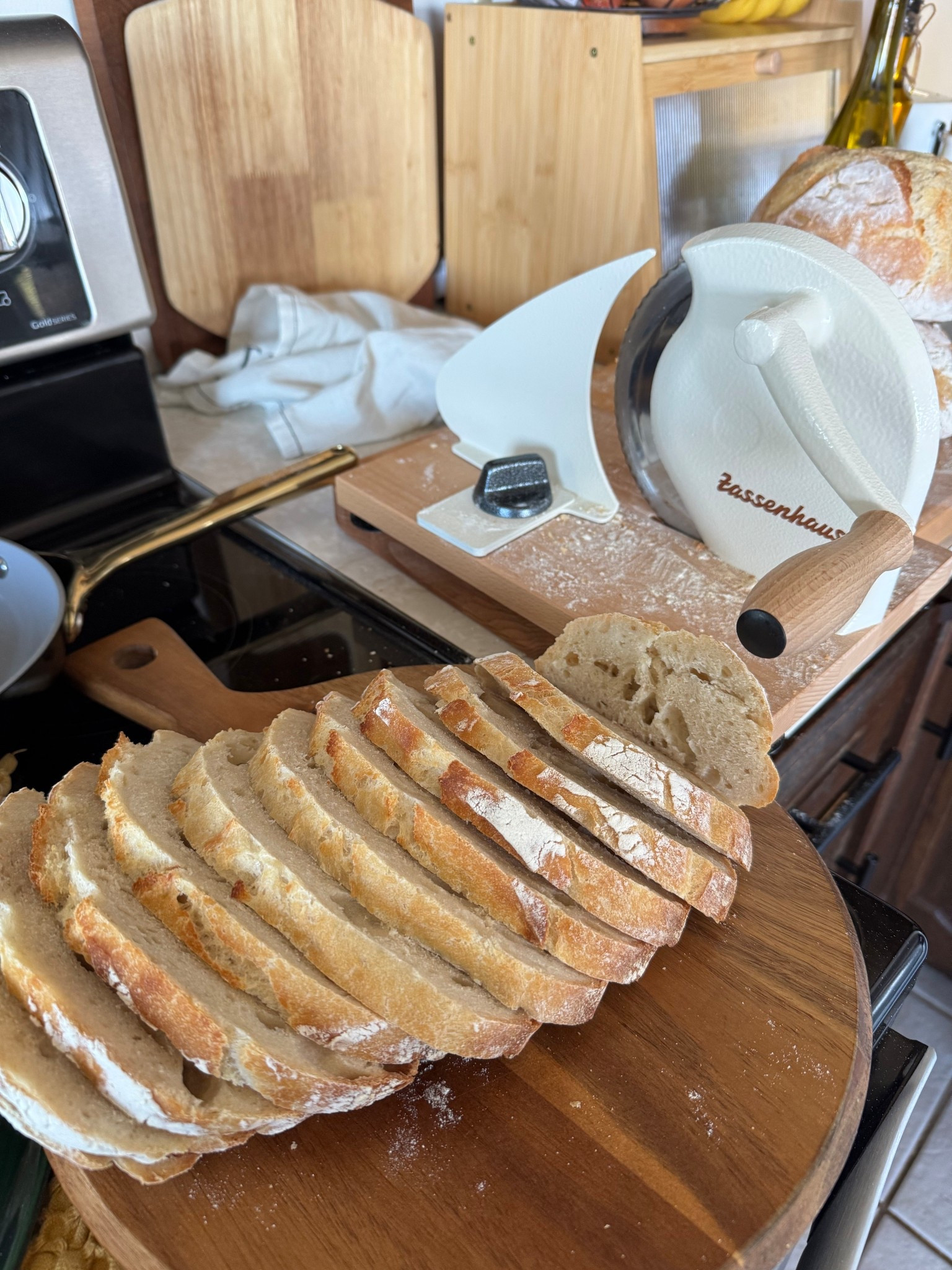 This sourdough slicer is worth every single penny!! Perfect slice every time and no longer risking chopping off my fingers lol 

#LTKHome #LTKFamily #LTKSeasonal