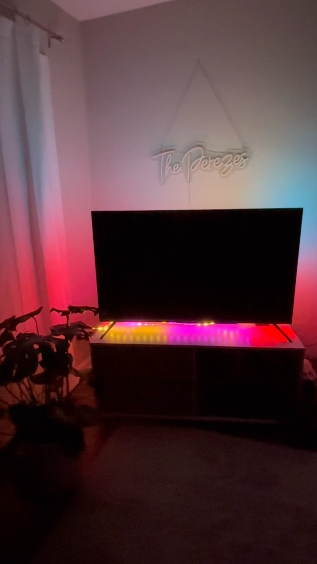 #ad Let’s make our living room lighting more fun with @feitelectriclighting products! First up was our tv! We love this color chasing strip light, it brings all the cozy feels for our at home date nights. All the items can change color and can be controlled by the Feit app, Alexa, or Google making it convenient to control your lights on the go or in your home. Be sure to check out Feit Electric for all your lighting needs! #feit #feitelectric #lighting  #FeitElectricFavorites https://spn.so/vrd66i7f



#LTKStyleTip #LTKFamily #LTKHome