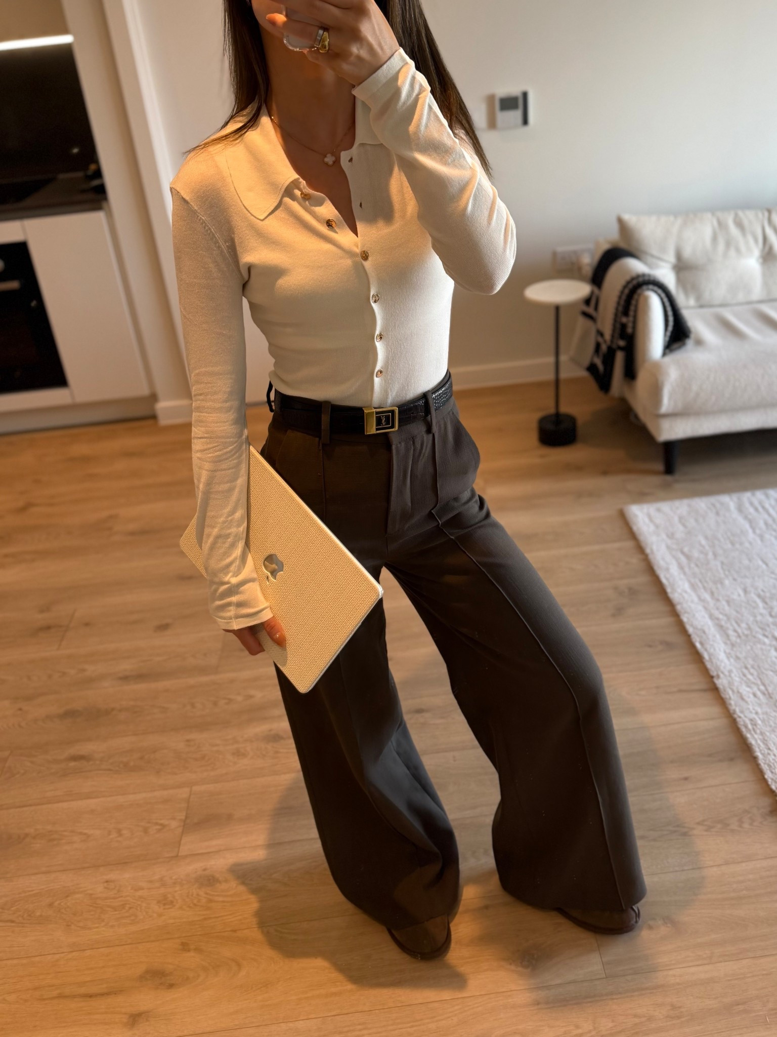 Today’s wfh look 👩🏽‍💻
Can’t link top but it’s the Joely top from 4th & Reckless

#LTKworkwear #LTKstyletip #LTKautumn