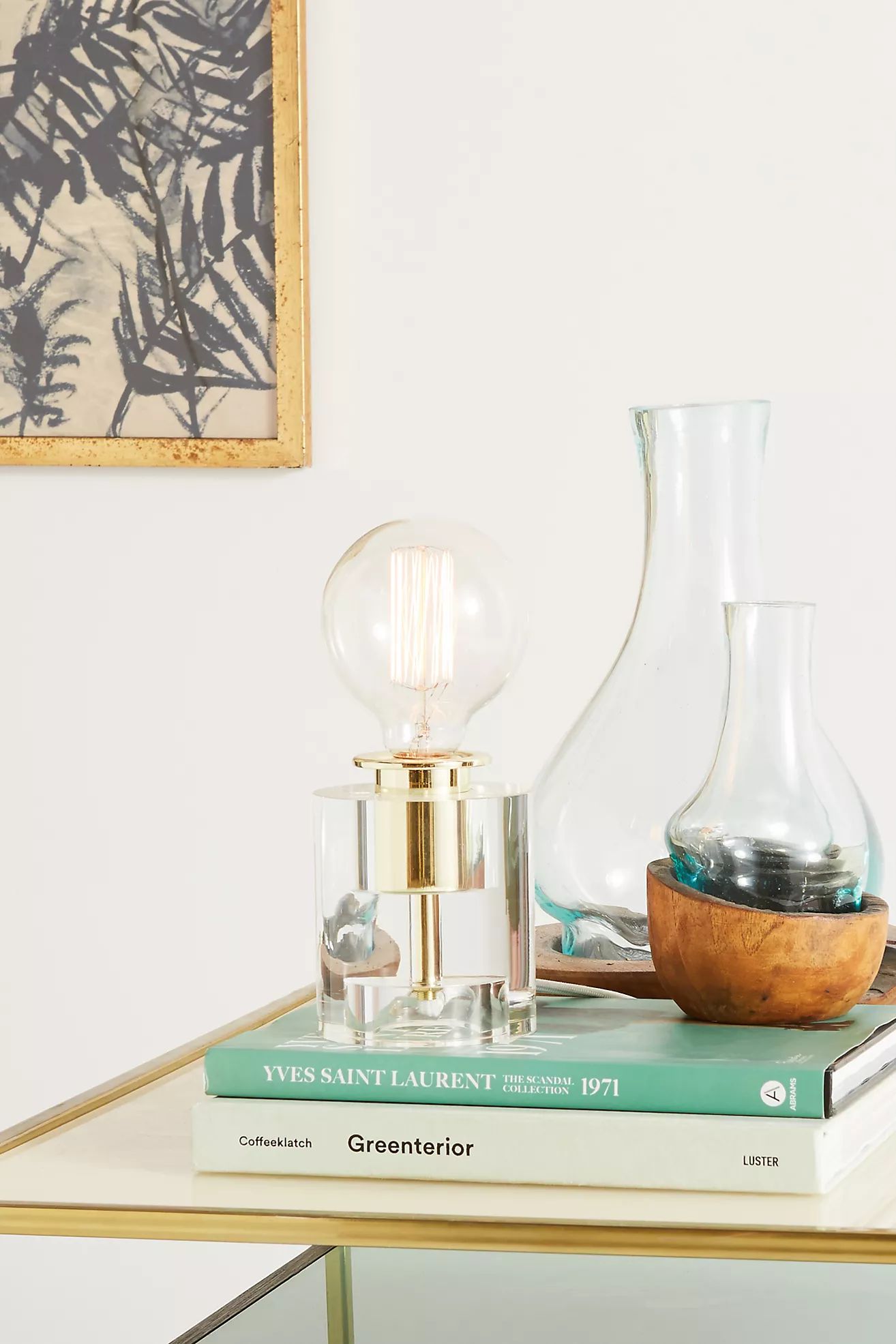 Bettany Lucite Accent Lamp | Anthropologie (US)