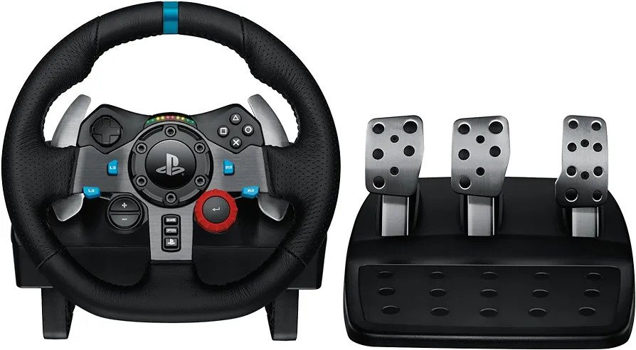 Logitech G29 Driving Force Racing Wheel and Floor Pedals, Real Force Feedback, Stainless Steel Pa... | Amazon (US)