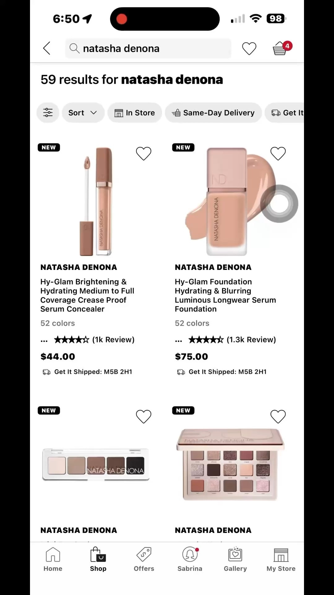 Natasha Denona has arrived! 