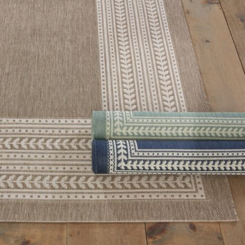 Suzanne Kasler Fleur Indoor/Outdoor Rug | Ballard Designs, Inc.